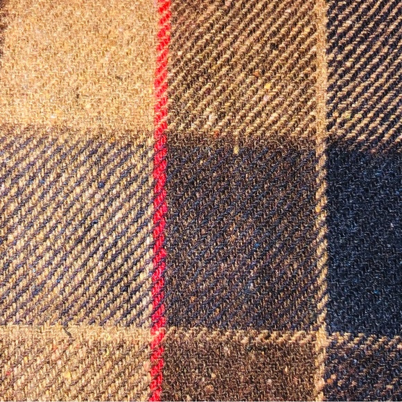 Raw7 Lorelai Gilmore Plaid Skull Rhinestone Wool Tweed Patchwork Blazer Jacket - Picture 9 of 15